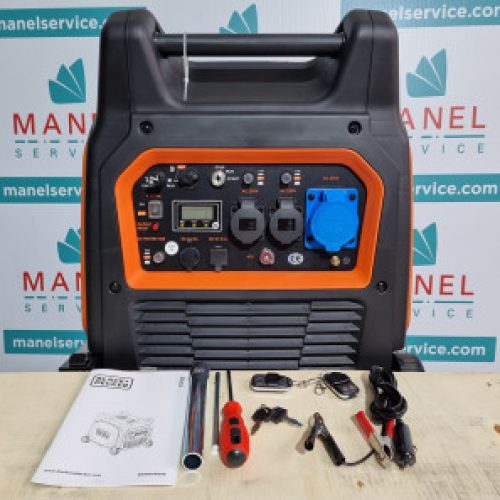 INVERTER, GENERATOR, 6KW, BLACK+DECKER, BXGNI6500E, SINGLE PHASE