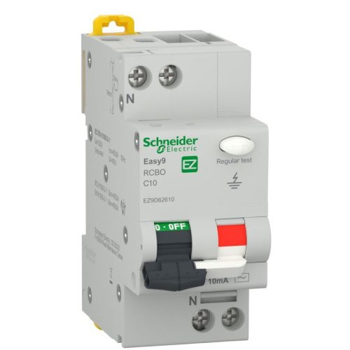 Intrerupator automat diferential RCBO Easy9 1P+N 10A/10mA tip AC Schneider EZ9D62610