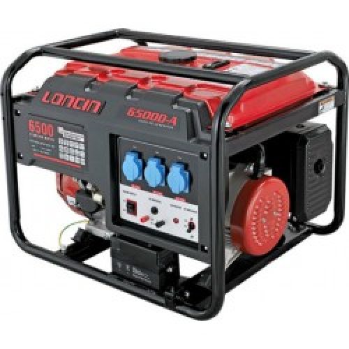 Generator, LONCIN, LC 6500-A 5,5KW, With Starting Rope