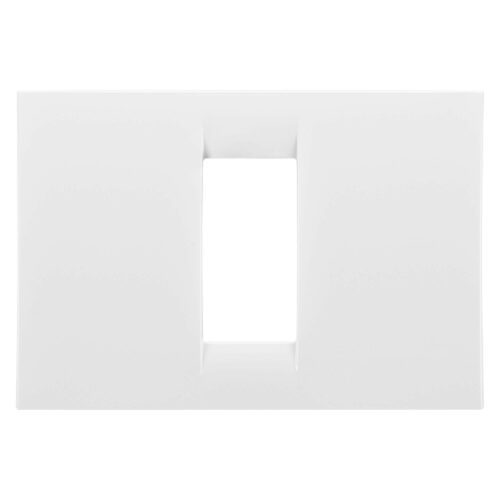 Rama, Gewiss System, Virna, GW22101, 1 modul, alba, pentru priza / intrerupator