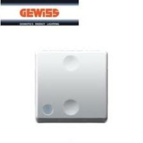 Intrerupator, cu revenire, 2 module, cu led, Gewiss System, GW20527