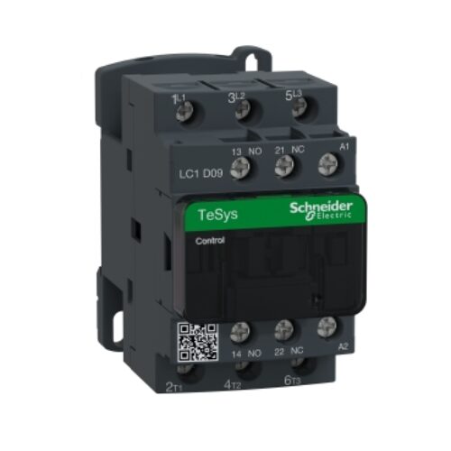TeSys D contactor 3P 9A AC-3440V – aux 1NO+1NC – 230V 50Hz